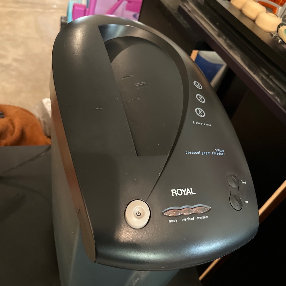 Royal Cross cutter paper shredder!